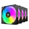 Mars Gaming MFSI4KIT sistema di raffreddamento per case PC ventola 12 cm nero
