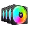 Mars Gaming MFSI4KIT sistema di raffreddamento per case PC ventola 12 cm nero