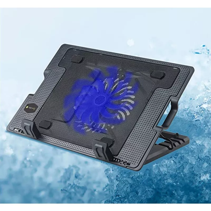 Techly supporto e base di raffreddamento per notebook fino a 17,3 pollici