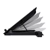 Trust GXT 1125 Quno base di raffreddamento per laptop, 17 pollici, nera