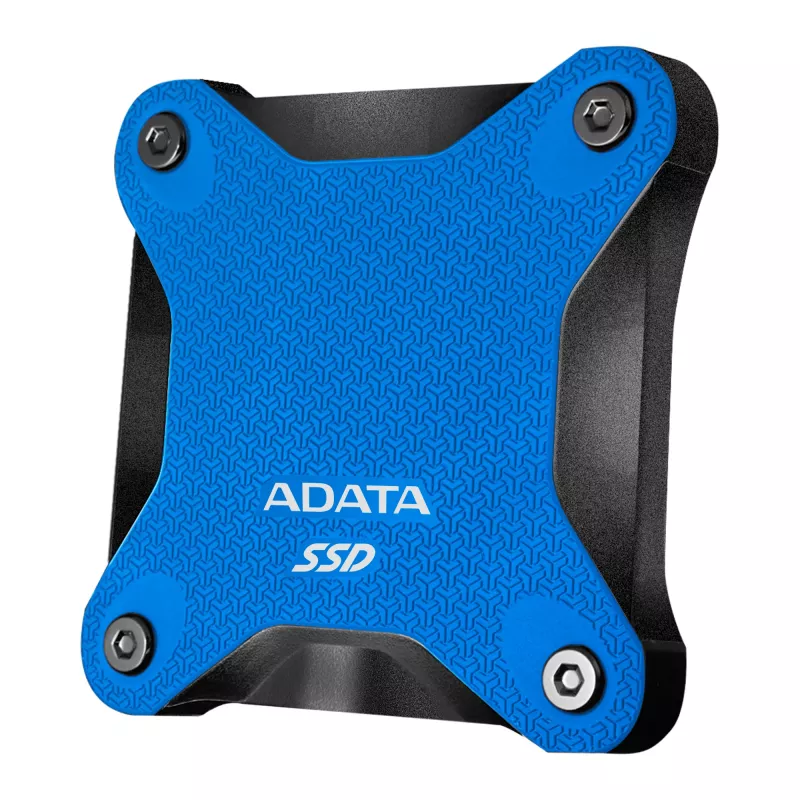 SSD portatile ADATA SD620 2 TB USB 3.2 Gen 2 (Micro‑B) blu/nero — 520/460 MB/s, 80×80×15,2 mm