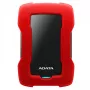 Disco rigido esterno ADATA HD330 1 TB 2,5 pollici Micro-USB B 3.2 Gen 1 (3.1 Gen 1) rosso