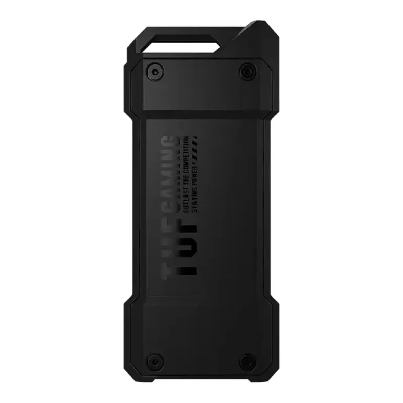 Case per SSD ASUS ESD-T1A/BLK/G/AS — M.2 (SATA/PCIe) a singolo vano, USB-C 3.2 Gen2, 10 Gbit/s, nero, blocco a chiave