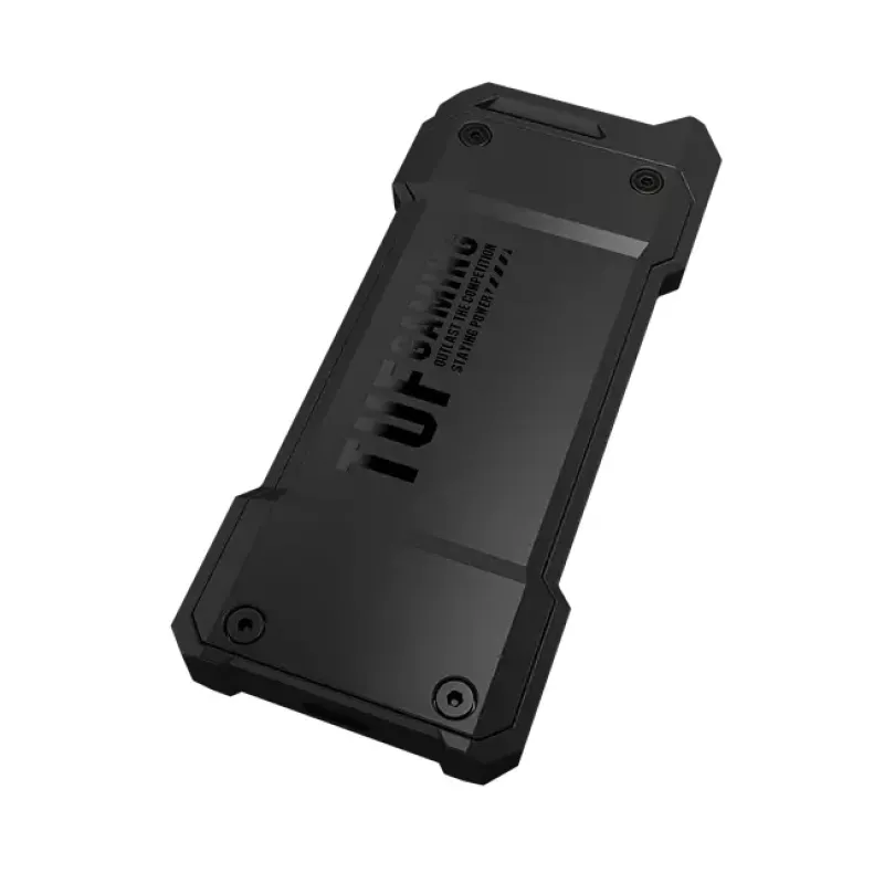 Case per SSD ASUS ESD-T1A/BLK/G/AS — M.2 (SATA/PCIe) a singolo vano, USB-C 3.2 Gen2, 10 Gbit/s, nero, blocco a chiave