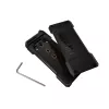 Case per SSD ASUS ESD-T1A/BLK/G/AS — M.2 (SATA/PCIe) a singolo vano, USB-C 3.2 Gen2, 10 Gbit/s, nero, blocco a chiave