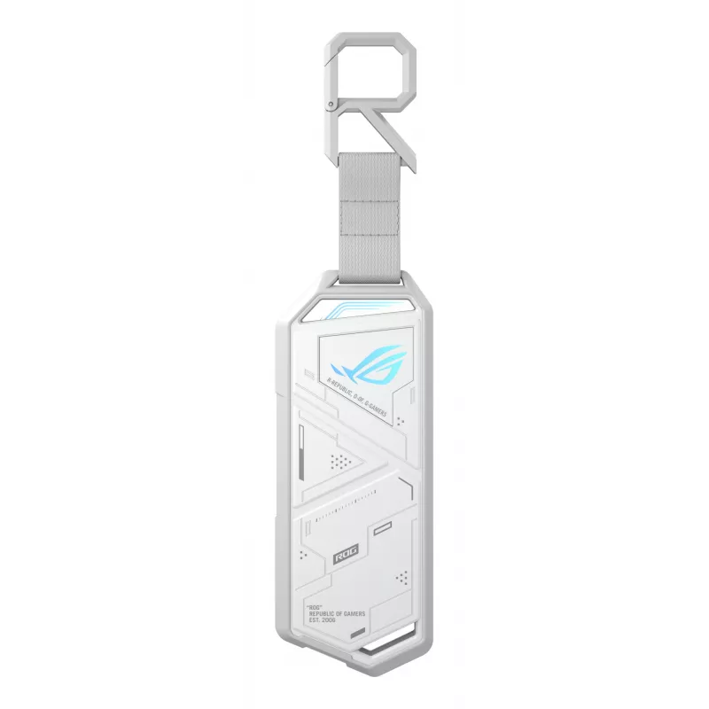 Case per SSD ASUS ROG Strix Arion White Edition — M.2 PCIe, USB Type-C 10 Gbit/s, per un SSD