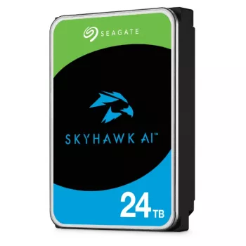 Disco rigido interno Seagate SkyHawk AI 24 TB 7200 RPM 512 MB 3,5 pollici Serial ATA III