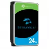Disco rigido interno Seagate SkyHawk AI 24 TB 7200 RPM 512 MB 3,5 pollici Serial ATA III