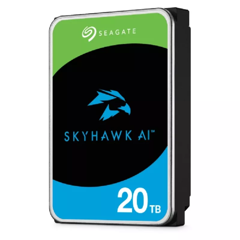 Disco rigido interno Seagate SkyHawk AI 20 TB 7200 RPM 512 MB 3,5 pollici Serial ATA III