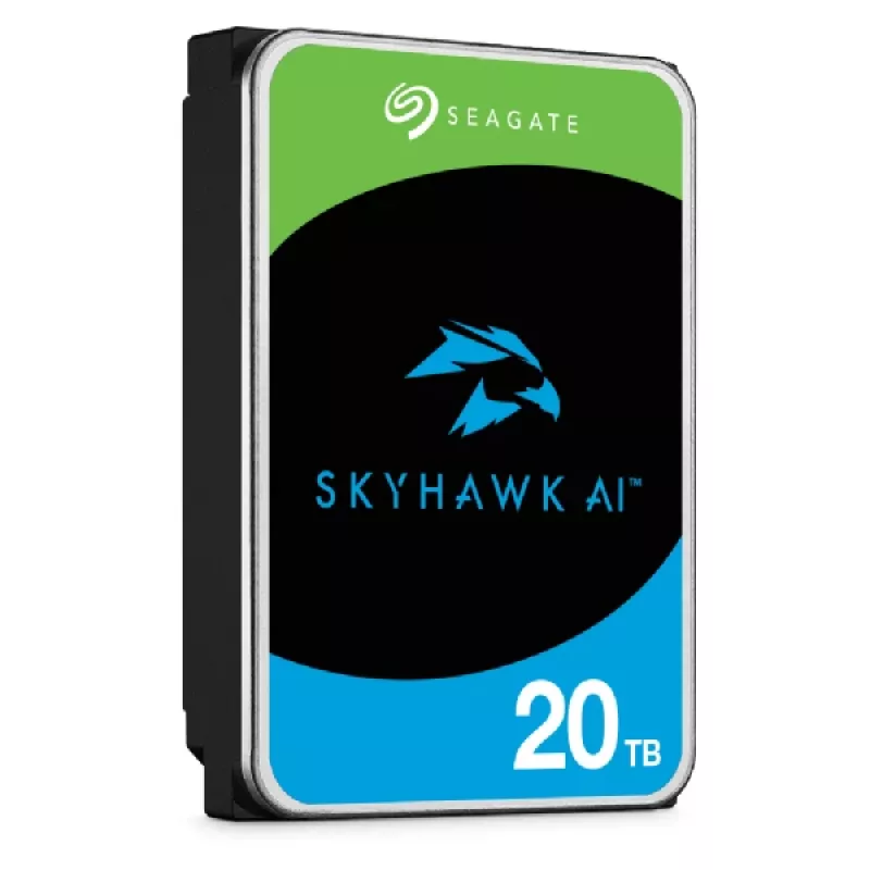 Disco rigido interno Seagate SkyHawk AI 20 TB 7200 RPM 512 MB 3,5 pollici Serial ATA III