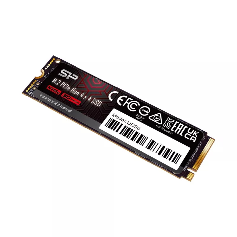 SSD SILICON POWER - UD90 - 4TB - M.2 - PCI-E 4.0 3D Nand NVMe