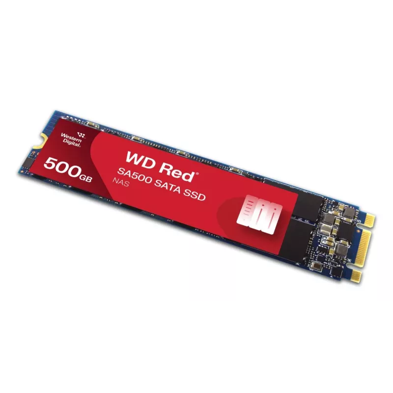 SSD WESTERN DIGITAL - WD Red SA500 - 500GB - SATA 6Gb/s - M.2 2280
