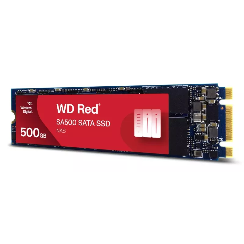 SSD WESTERN DIGITAL - WD Red SA500 - 500GB - SATA 6Gb/s - M.2 2280