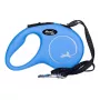 Guinzaglio avvolgibile Flexi New Classic S — cordino, 5 m, guinzaglio singolo, blu, carico max 12 kg