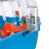 Gabbia FERPLAST Combi 2 per criceti, Blu trasparente, L795×P295×A263 mm, tecnopolimero