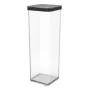 Rotho Loft 1160608080 contenitore per dolcetti, 2 l, in plastica, adatto a lavastoviglie e congelatore, nero