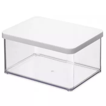 Contenitore per cibo rotho Dispenser Loft 11610 rettangolare 2,25 L, tecnopolimero, bianco, 200×150×96 mm
