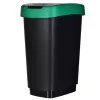 Rotho Twist 1045899999 set di pattumiere, 3 x 25 l, plastica