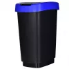 Rotho Twist 1045899999 set di pattumiere, 3 x 25 l, plastica
