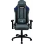 Sedia da gaming universale Aerocool DUKE AeroSuede nero, blu