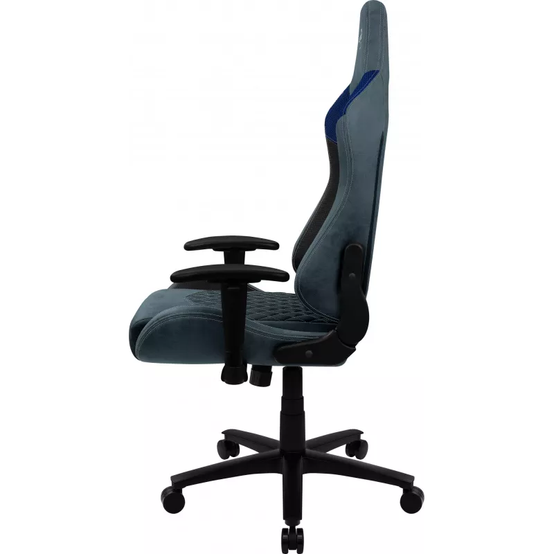 Sedia da gaming universale Aerocool DUKE AeroSuede nero, blu
