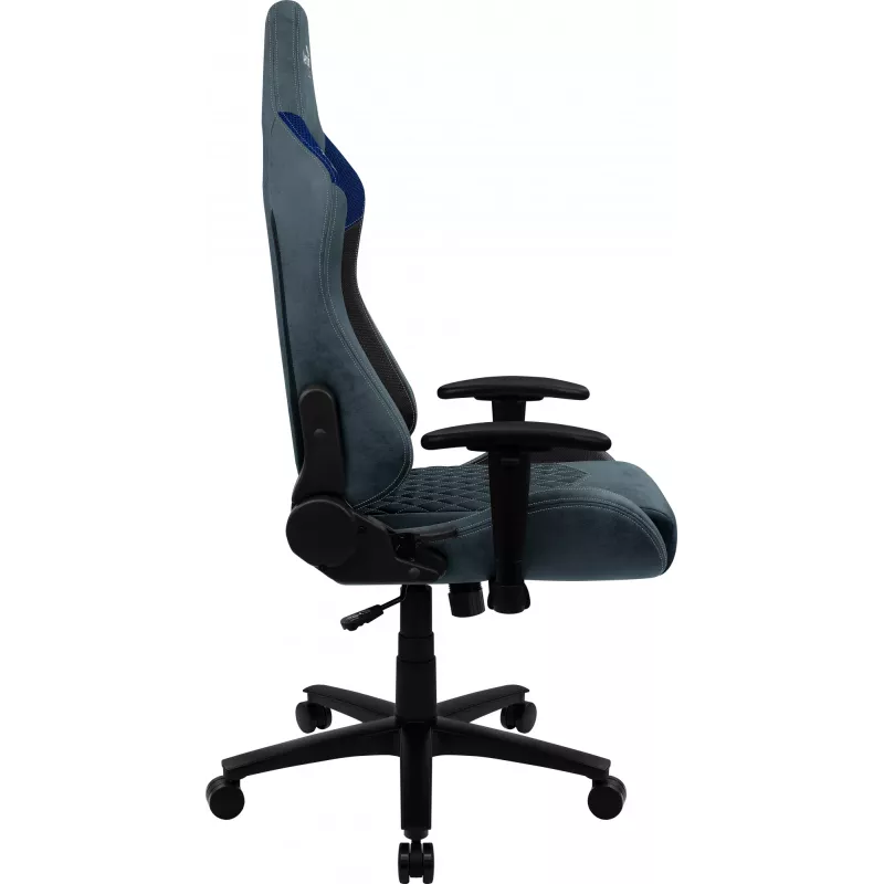 Sedia da gaming universale Aerocool DUKE AeroSuede nero, blu