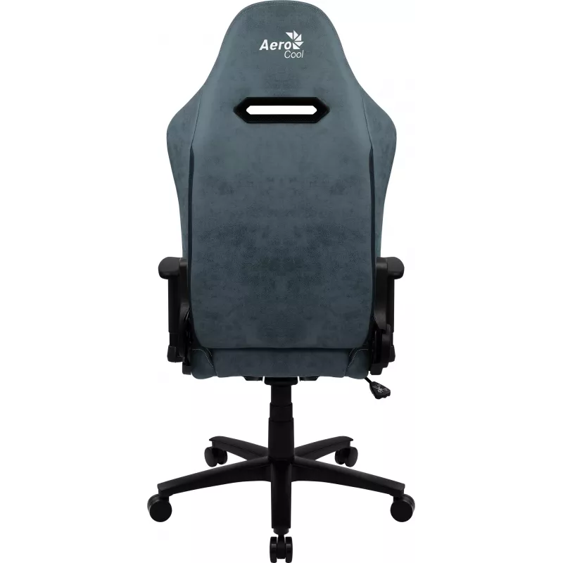 Sedia da gaming universale Aerocool DUKE AeroSuede nero, blu