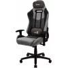 Aerocool DUKE AC-280 AeroSuede sedia gaming, microfibra, nero/grigio