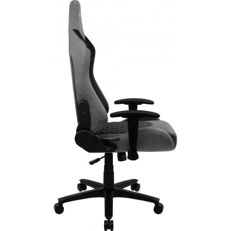 Aerocool DUKE AC-280 AeroSuede sedia gaming, microfibra, nero/grigio