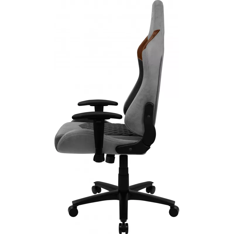 Sedia da gaming universale Aerocool DUKE AeroSuede nero, marrone, grigio