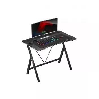 Tavolo gaming Huzaro Hero 1.4 nero piano MDF rettangolare 1000x500x750 mm