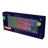 Trust GXT 833 Thado tastiera gaming USB olandese nero, argento