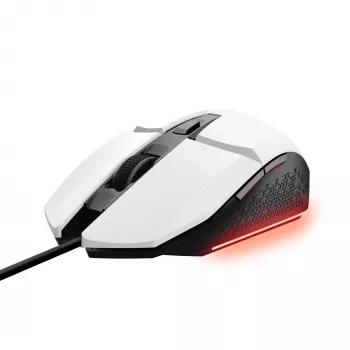 Trust GXT 109W Felox mouse gaming per destrimani USB Type-A ottico 6400 DPI