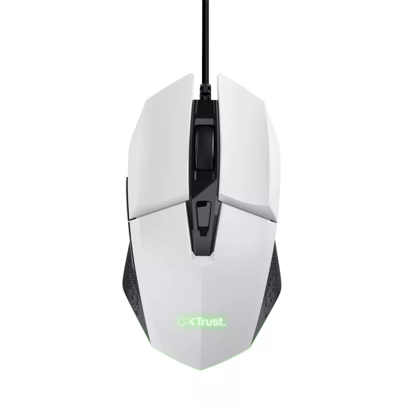 Trust GXT 109W Felox mouse gaming per destrimani USB Type-A ottico 6400 DPI
