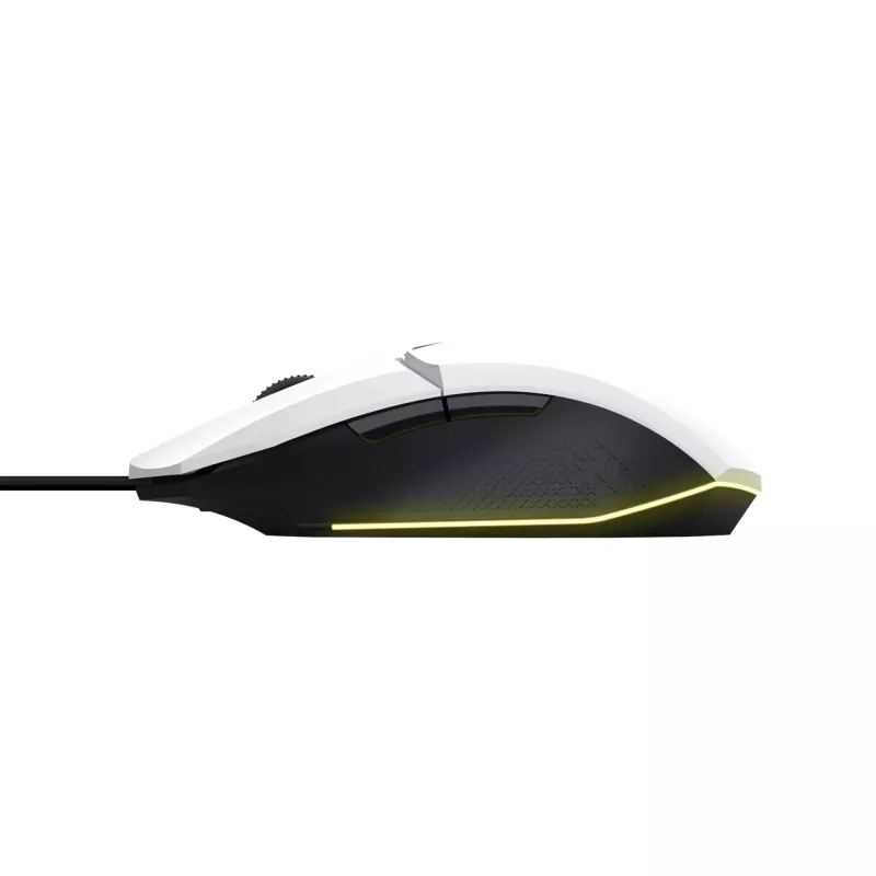 Trust GXT 109W Felox mouse gaming per destrimani USB Type-A ottico 6400 DPI