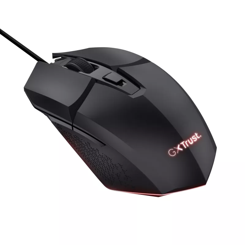 Trust GXT 109 Felox mouse gaming per destrimani USB Type-A ottico 6400 DPI