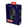 Trust GXT 109 Felox mouse gaming per destrimani USB Type-A ottico 6400 DPI