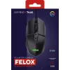Trust GXT 109 Felox mouse gaming per destrimani USB Type-A ottico 6400 DPI