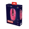 Trust GXT 109P FELOX mouse gaming ambidestro USB Type-A 6400 DPI