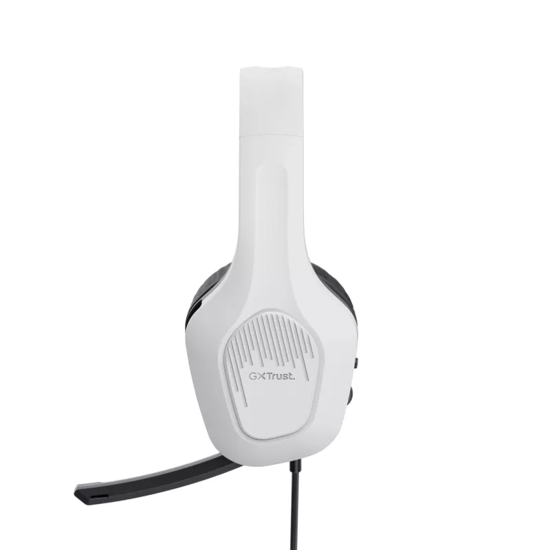 Trust GXT 415W Zirox headset con filo archetto gaming bianco