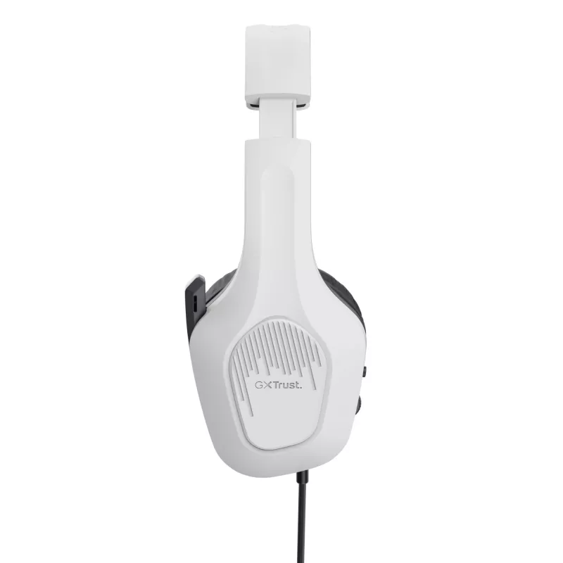 Trust GXT 415W Zirox headset con filo archetto gaming bianco