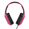 Trust GXT 415P Zirox headset con filo archetto gaming rosa