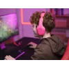 Trust GXT 415P Zirox headset con filo archetto gaming rosa