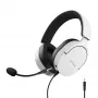 Trust GXT 489W FAYZO headset con filo archetto gaming nero, bianco