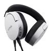 Trust GXT 489W FAYZO headset con filo archetto gaming nero, bianco