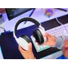 Trust GXT 489W FAYZO headset con filo archetto gaming nero, bianco