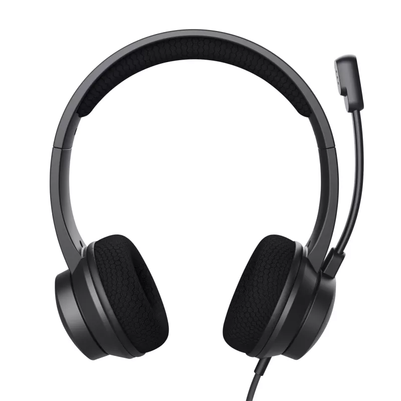Trust Ayda headset con filo archetto chiamate/musica USB Type-A nero