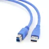 GEMBIRD cavo USB 3.0 connettore maschio A a connettore maschio B 3 m – blu