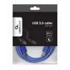 GEMBIRD cavo USB 3.0 connettore maschio A a connettore maschio B 3 m – blu