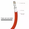 Cavo USB-A a Lightning Baseus Yiven 1,8 m, uscita 2 A, rosso, guaina in elastomero termoplastico